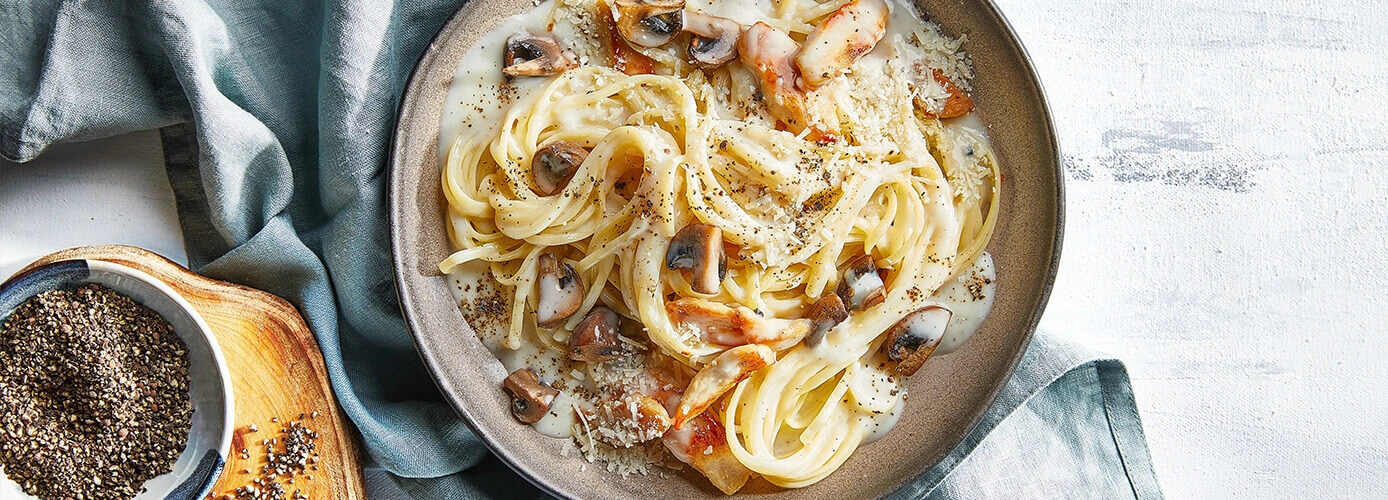 Mushroom Alfredo