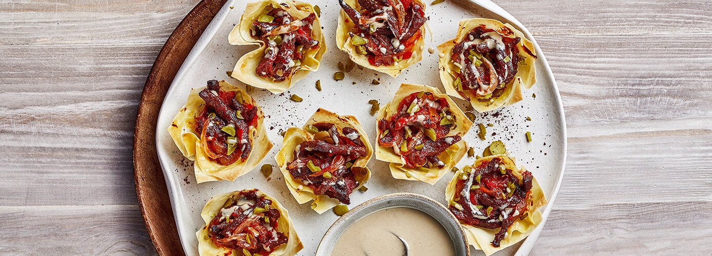 Shawarma Samboosa Cups