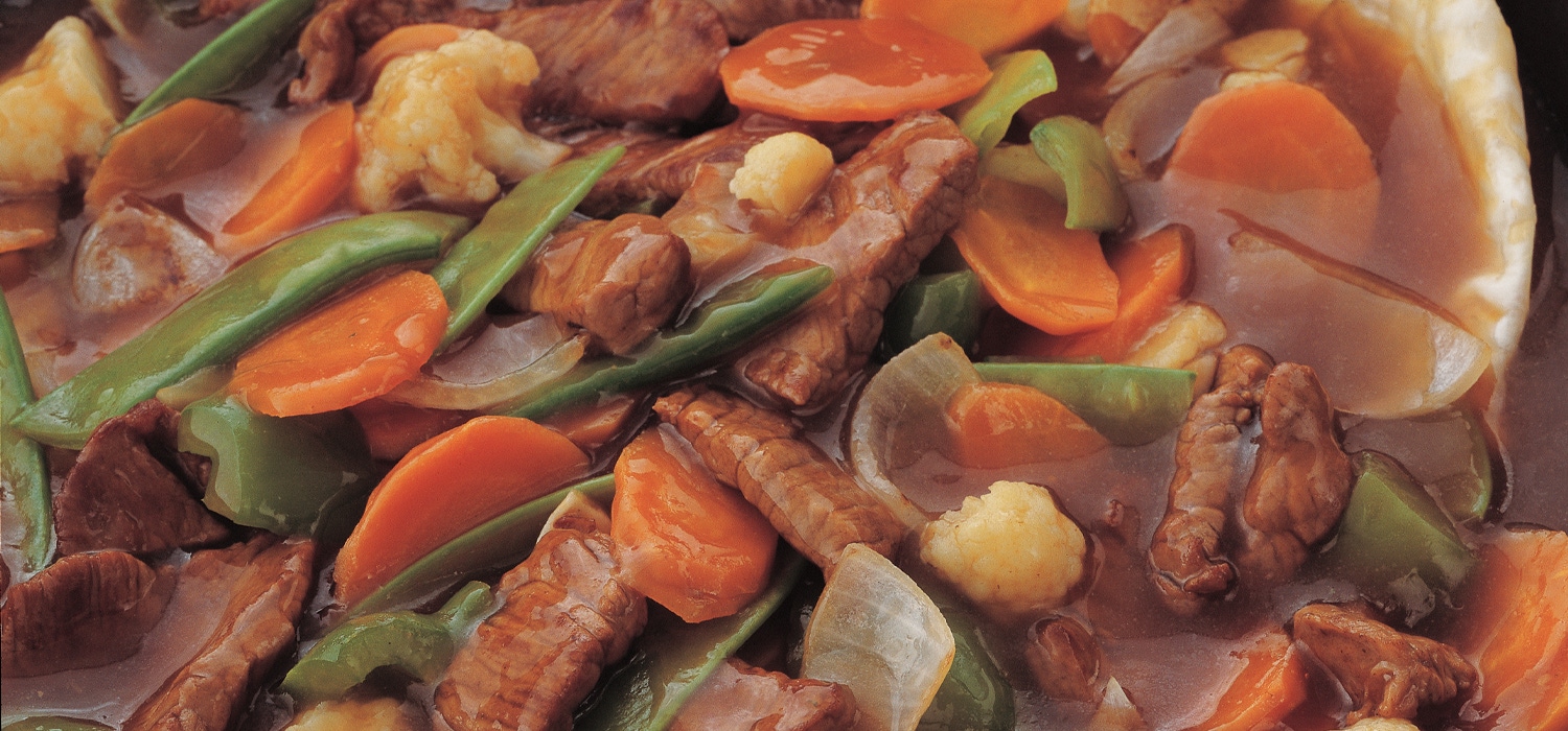 stir fried beef in oyster sauce