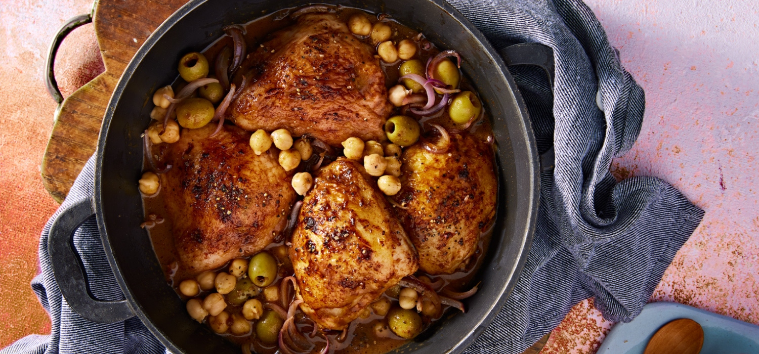 chicken with olives
