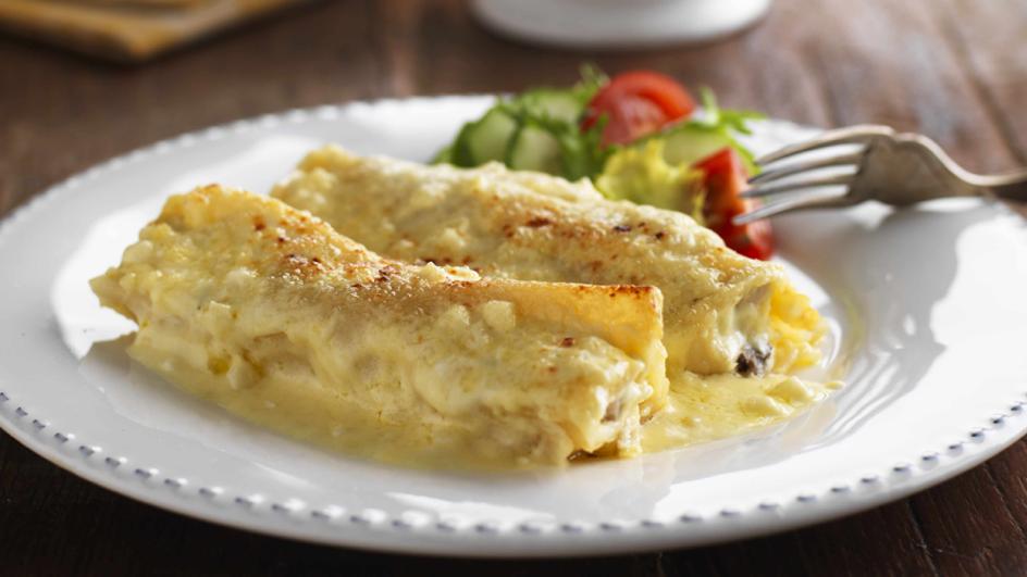 Chicken & Mushroom Cannelloni