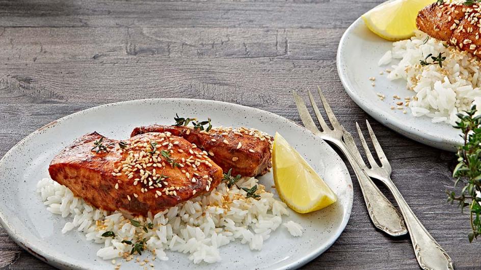 Spicy Teriyaki Salmon