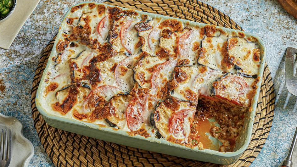 eggplant moussakkaa
