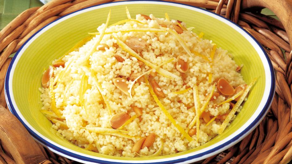 Buttered lemon couscous