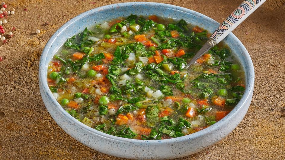 Spinach and 11 Vegetables Soup