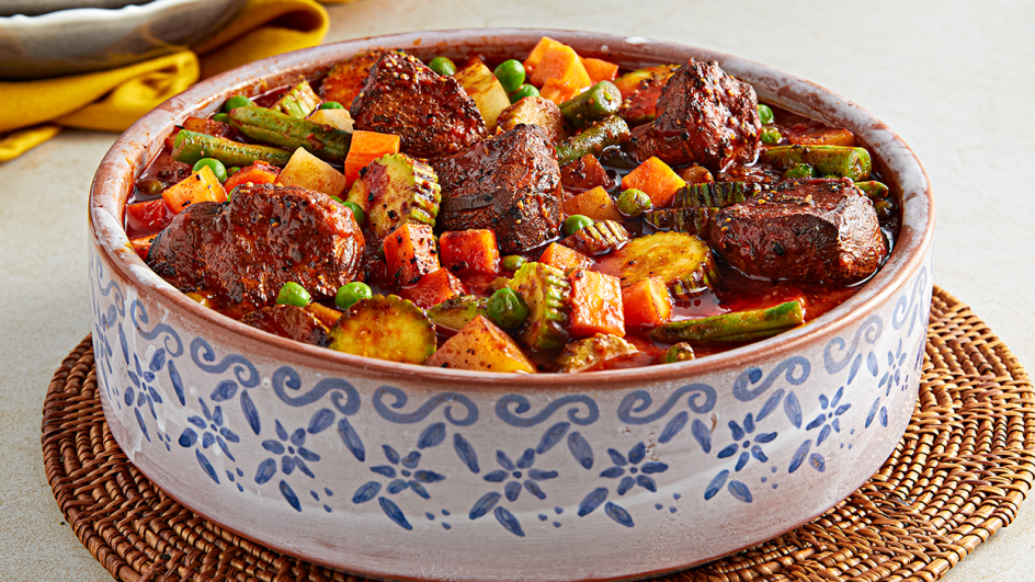 Vegetable and beef stew