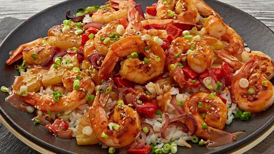 Chinese Sweet & Sour Shrimp