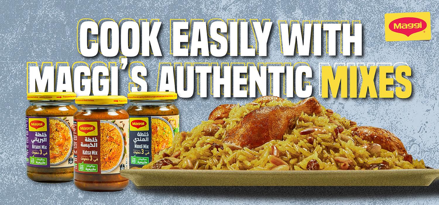 Cook Easily with MAGGI Authentic Mixes