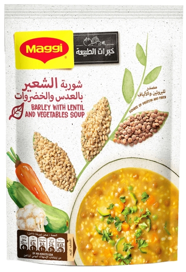 MAGGI Super Grains Vegetable Barley soup