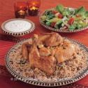 Roasted Chicken with Oriental Rice