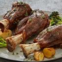 Baked Lamb Shanks with Vegetables