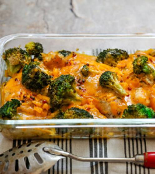 Chicken & Broccoli Bake - media description