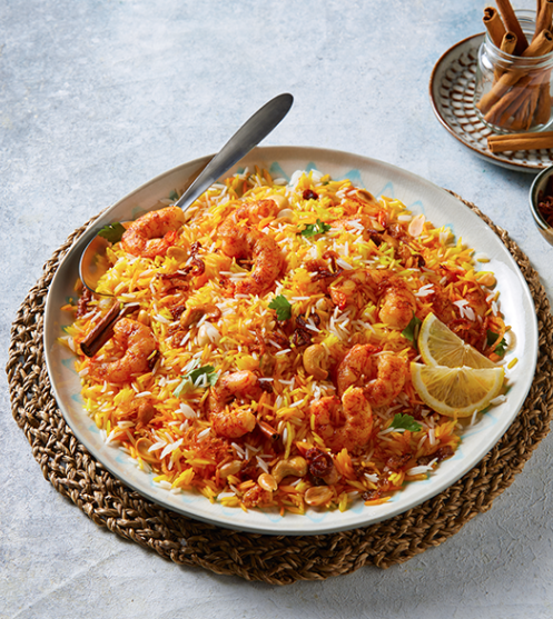 Shrimps Biryani