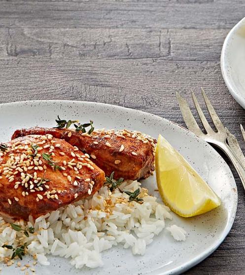 Spicy Teriyaki Salmon