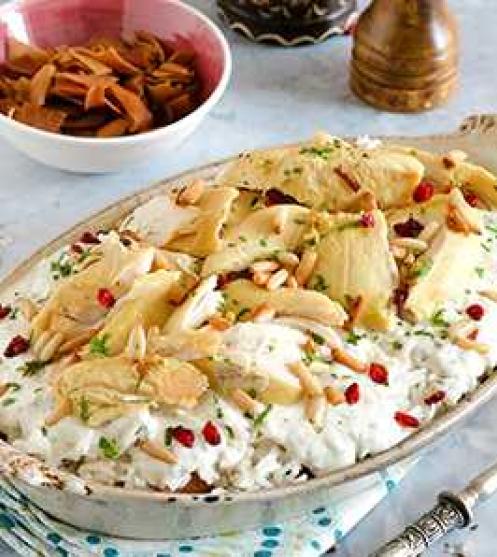 Rice & Chicken Fatteh - media description
