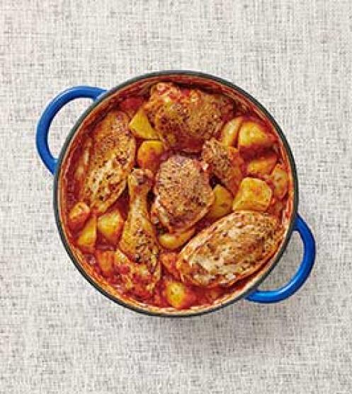 Potato & Chicken Oven Bake  - media description