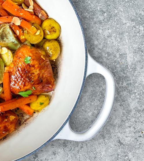 chicken with balsamic