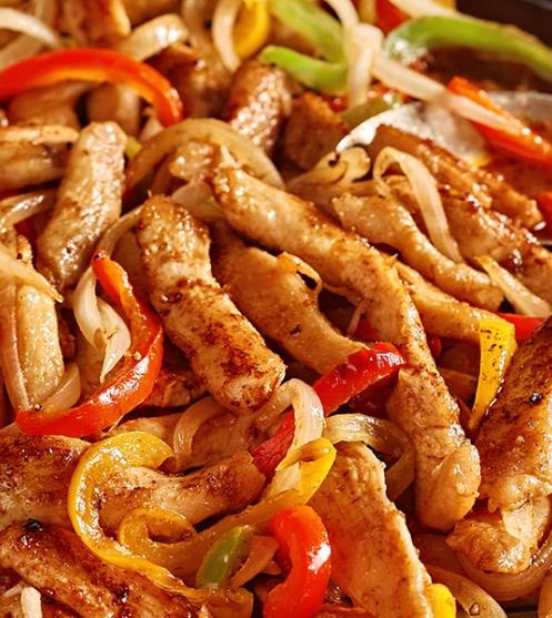 hot and spicy fajita