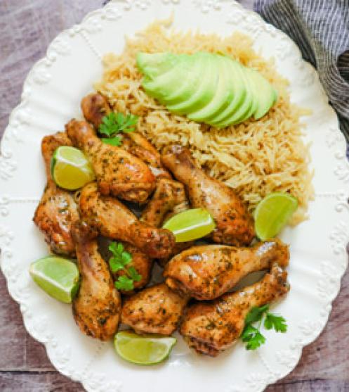 دجاج مشوي بالأعشاب العطرية - media description