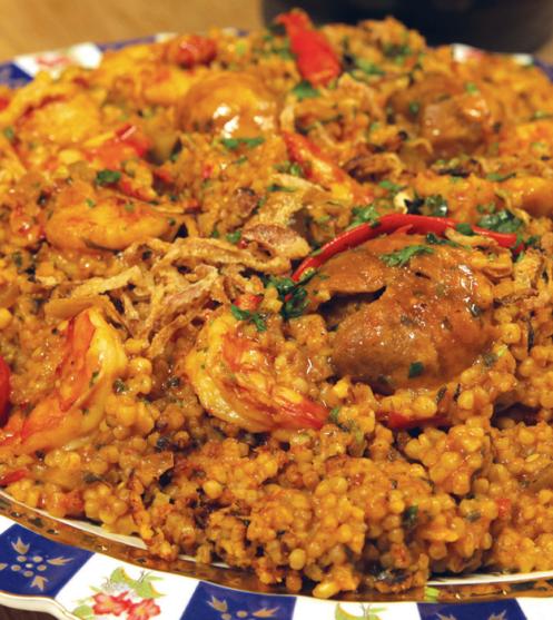 Jareesh with Prawn