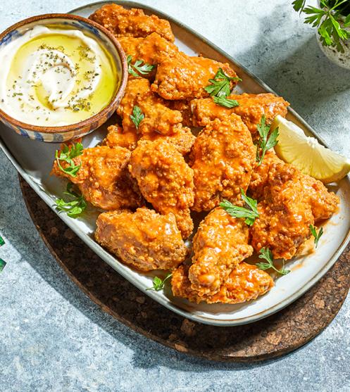 Buffalo Oven Fried Wings