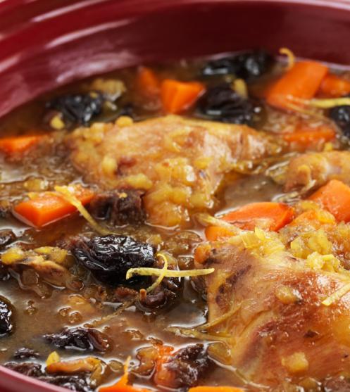 Chicken & prune maraq