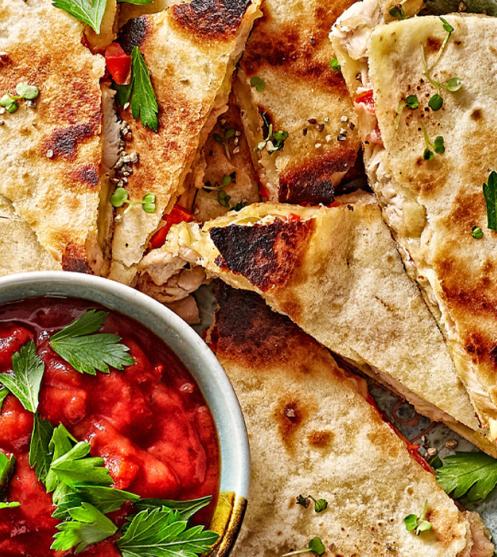 Chicken-Quesadillas كاساديا الدجاج