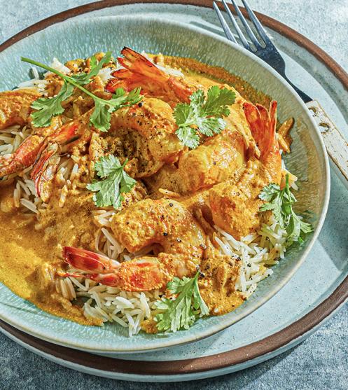Shrimps Tikka Masala