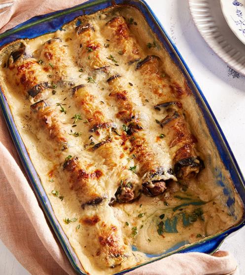 Kofta Bechamel with Tahini