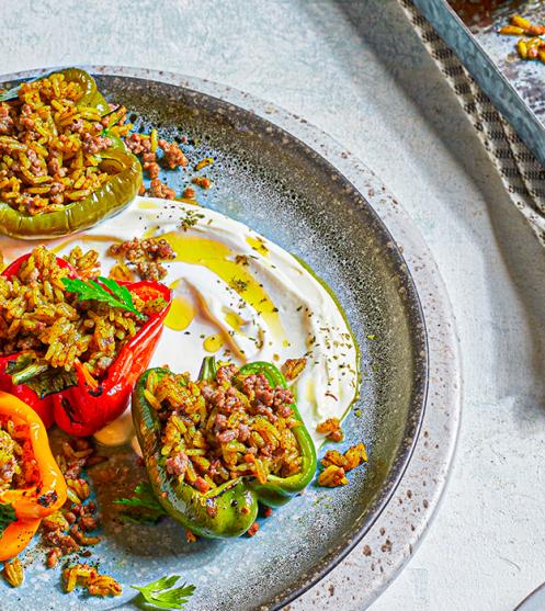Mandi Stuffed Bell Pepper