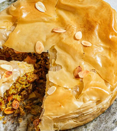 Chicken Mandi pie