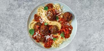 Spaghetti and Meatballs