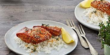 Spicy Teriyaki Salmon