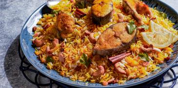 برياني سمك