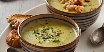 Roasted Garlic and Broccoli Soup