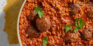 Orzo Meatballs