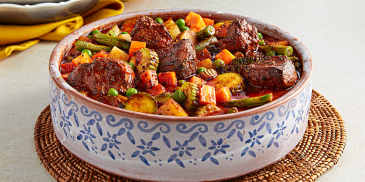 Vegetable and beef stew