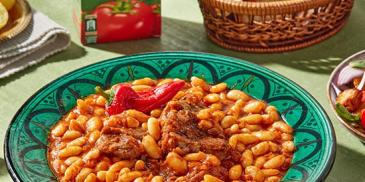 Moroccan Stewed White Beans Recipe – Loubia
