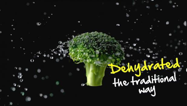 Dehydration of ingredients